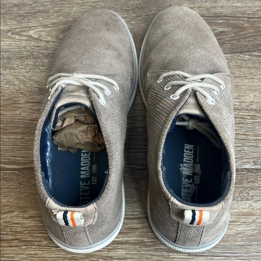 Steve Madden Alberto Leather Chukka Boots – Men’s 9.5 – Brown